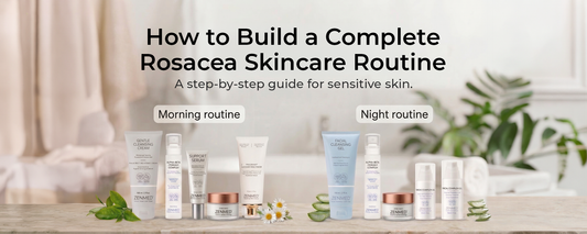 How to Build a Complete Rosacea Skincare Routine  (Morning & Night)- Guide 2026