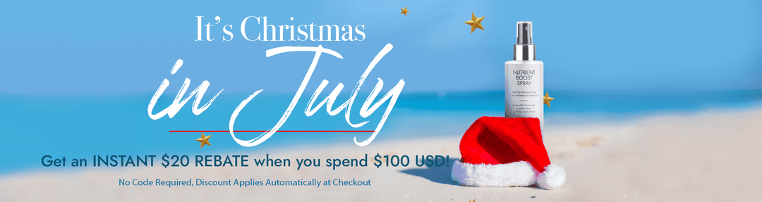 Christmas in July - $20 off any order $100+
