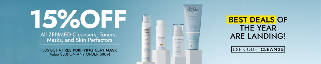 15% off acne and dark spot products