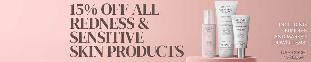 15% off all products for Rosacea and Sensitive Skin