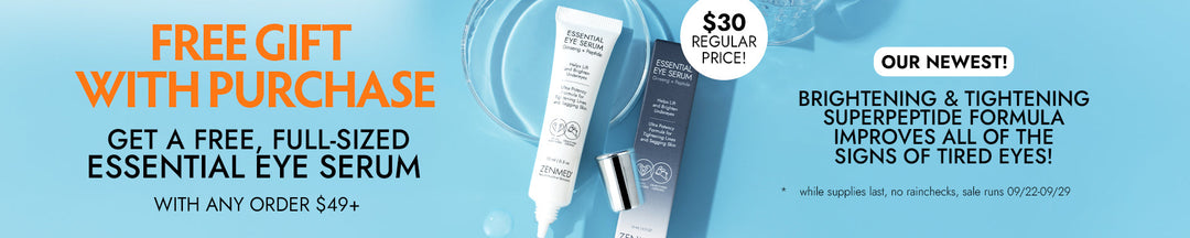 Free Essential Eye Serum $49+