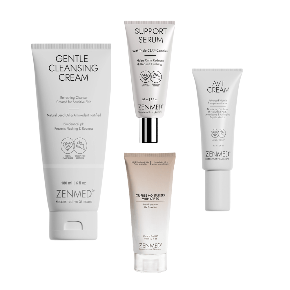 Rosacea Day Night Defense Routine