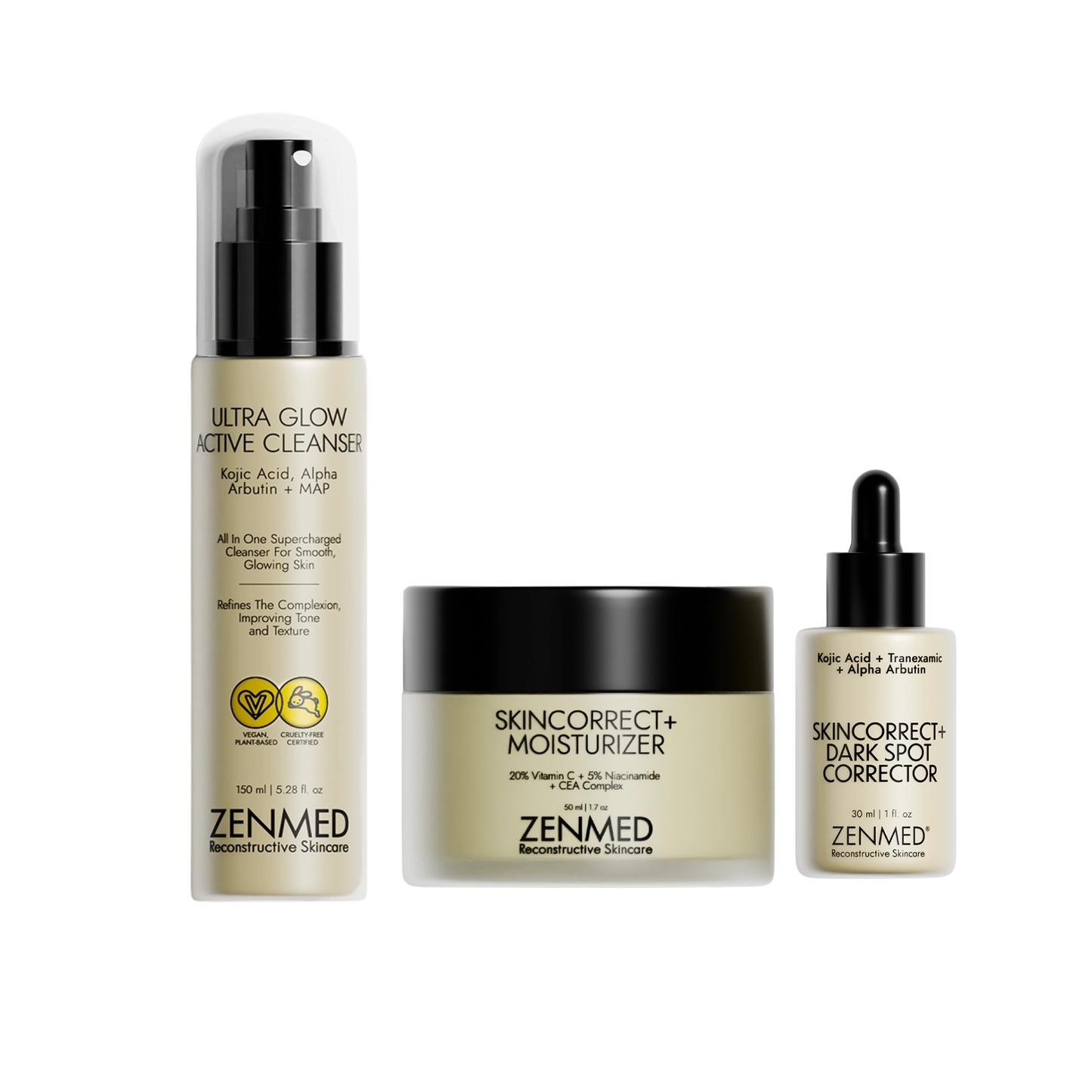 Skincorrect+ Complete System for Dull Skin, Dark, Uneven Patches and Dark Spots