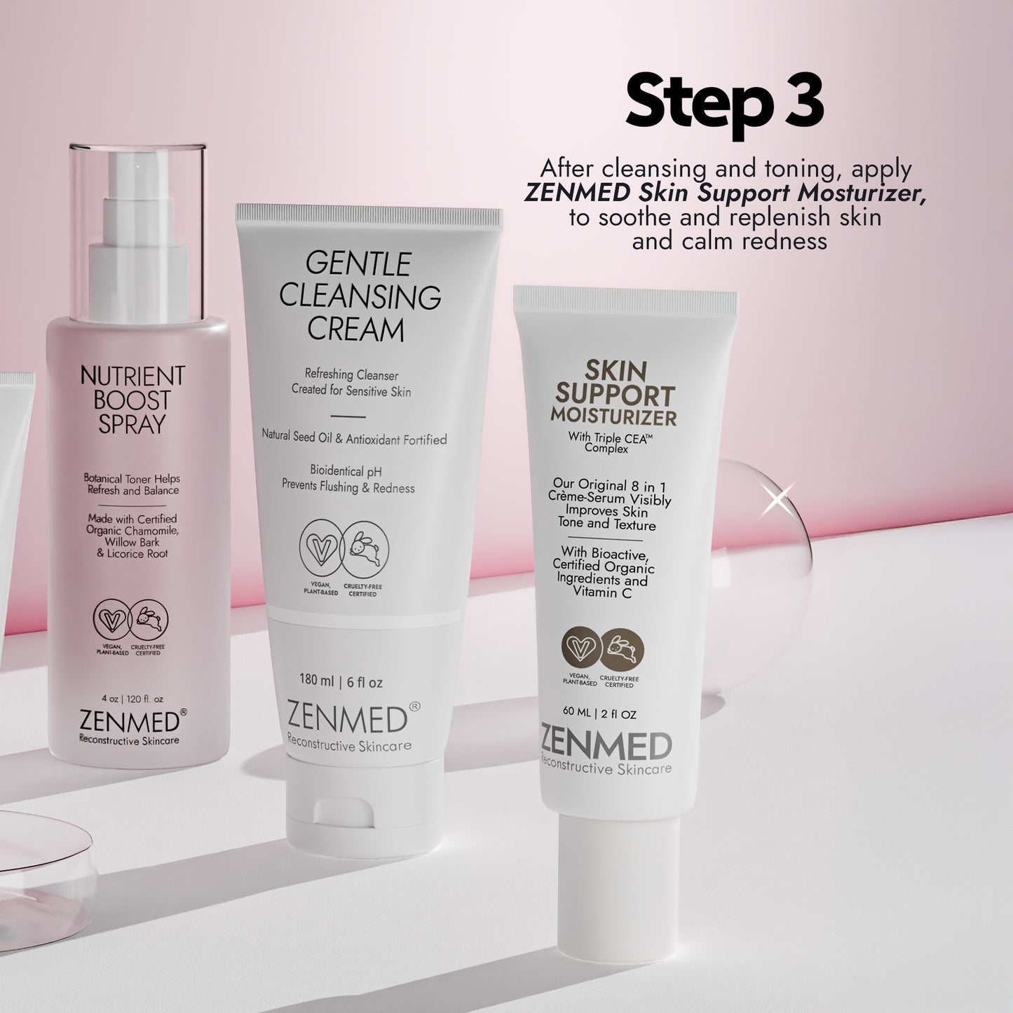 Skin Support Moisturizer - Support Serum RENAMED, Original Formula