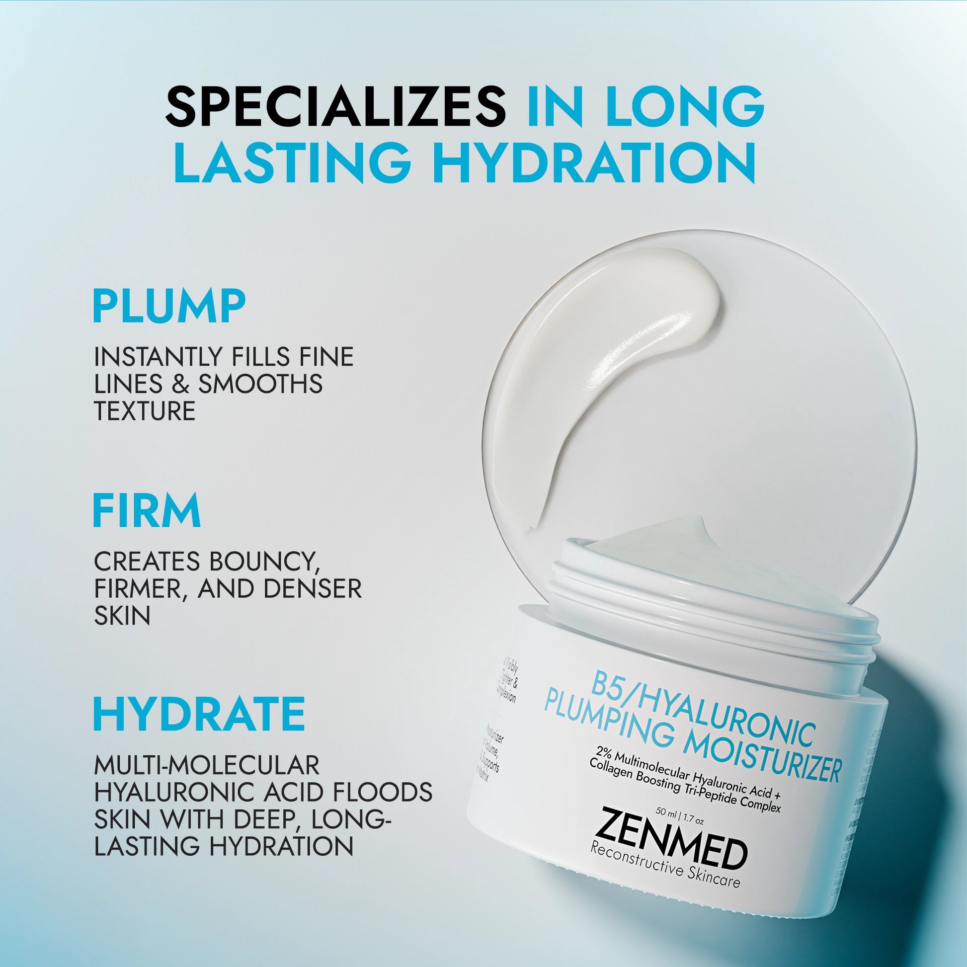 B5 Hyaluronic Plumping Moisturizer - Deep Moisture Immersion Cream