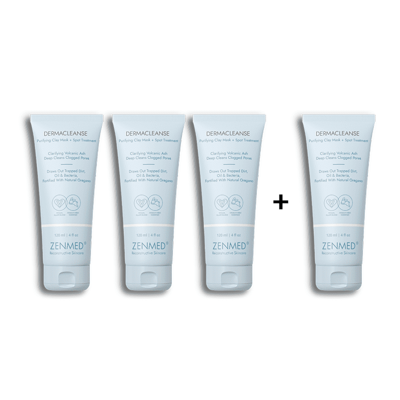 Dermacleanse® Purifying Clay Mask + Spot Treatment - Buy 3 Get 1 Free