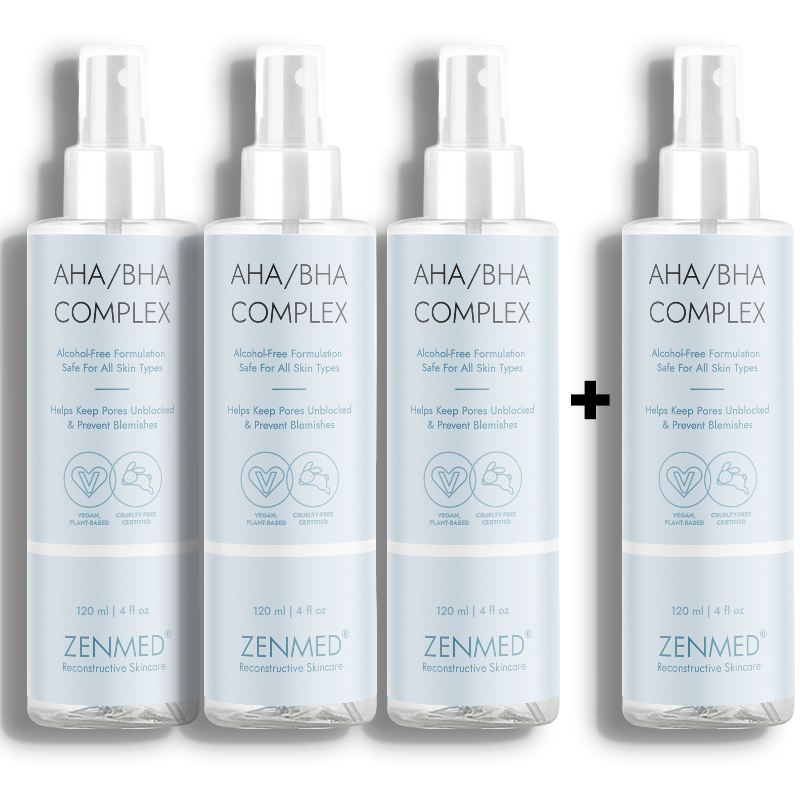 ZENMED AHA/BHA Complex - Toner for Acne and Combination Skin