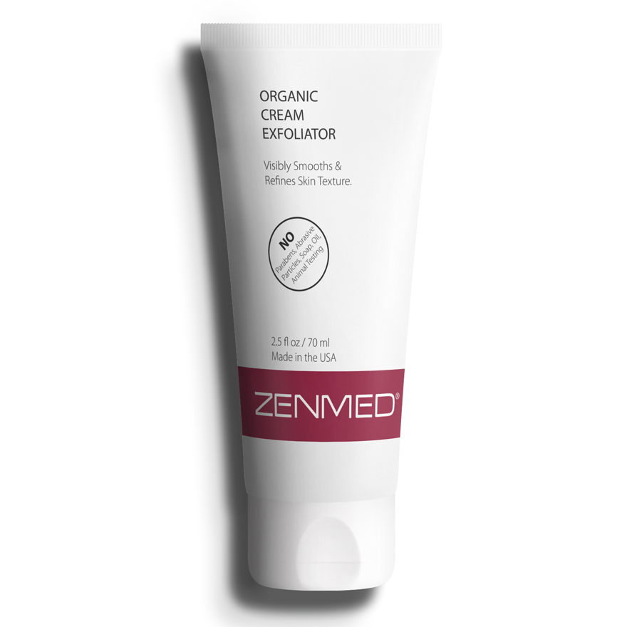 Zenmed Organic Cream Exfoliator For Rosacea